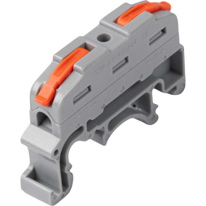 Клемма монтажная JAZZWAY 5073883 СМК PTC-1P 4211 DIN 450В 32А 0,08-2,5(4,0)кв.мм